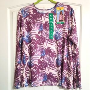 32 Degrees UPF 50 Sz XL NWT Swim Top